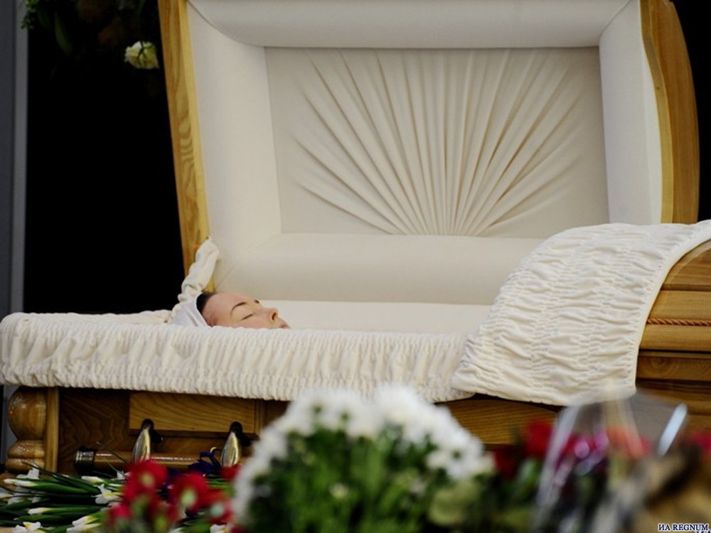 Жанна фриске похороны фото открытый гроб
