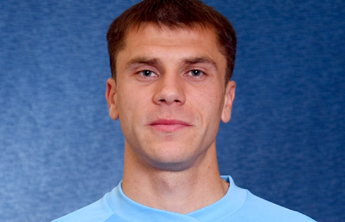 Белорусский футболист Тимофей Калачёв.