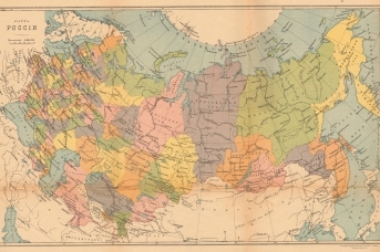 Карта российской империи 1914 года