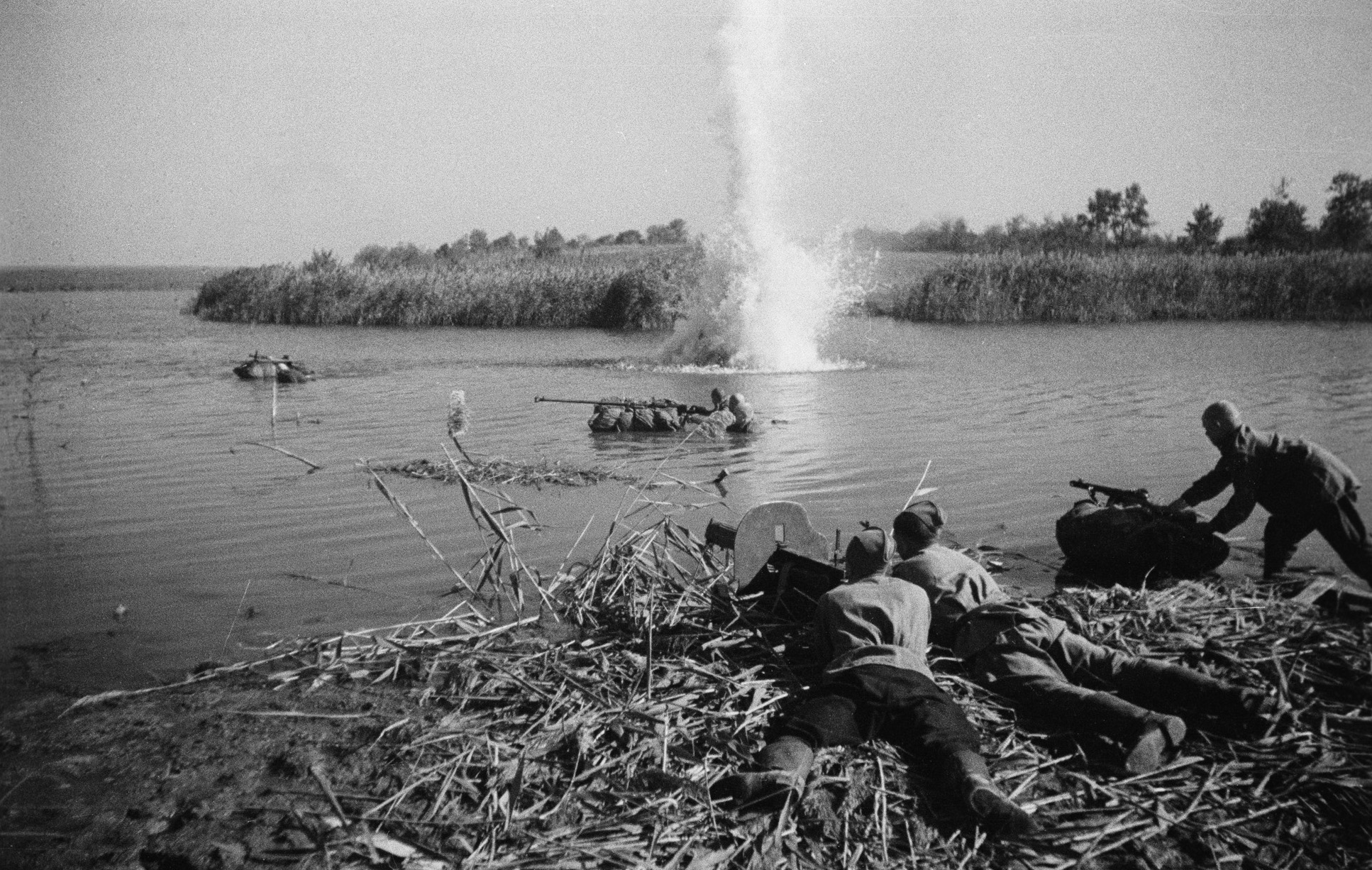 Фото форсирование днепра 1943