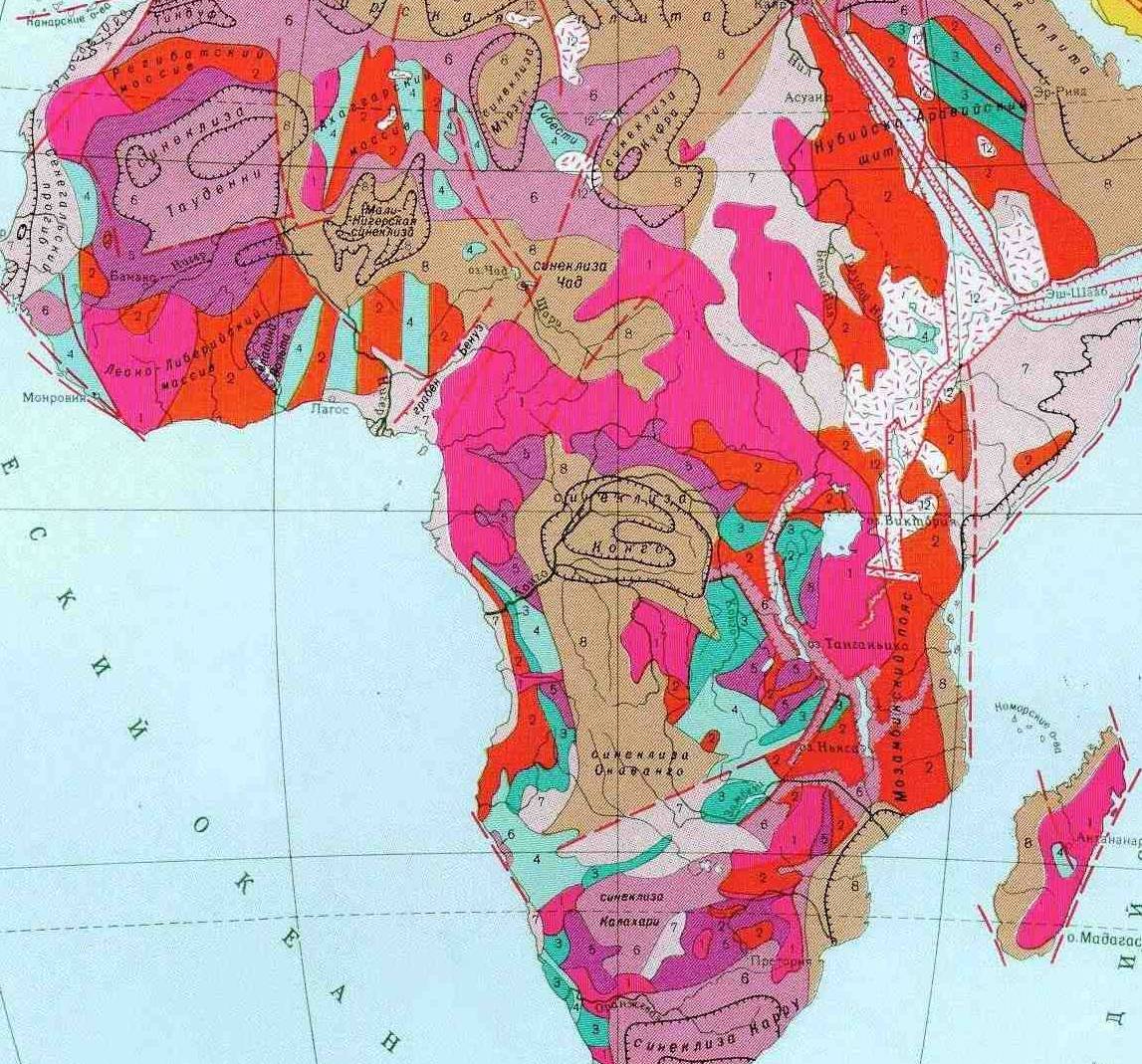 Древняя платформа африки. Тектоническая карта Африки. Тектоника Африки карта. Геологическая карта Африки. Тектоническая карта Африки карта.