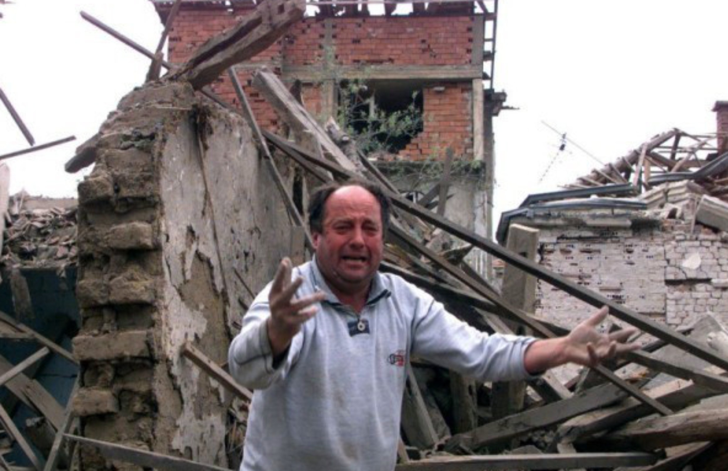Разрушения после бомбардировок. Югославия. 1999