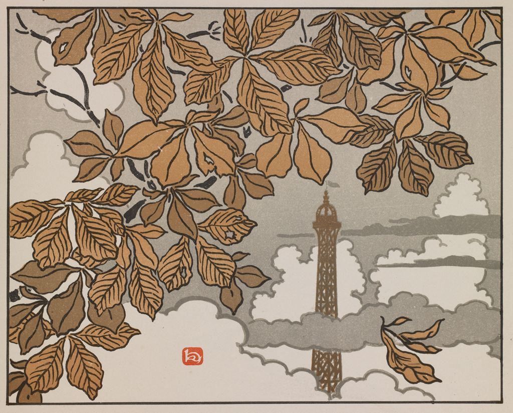 Анри Ривьер. Эйфелева башня. 1902