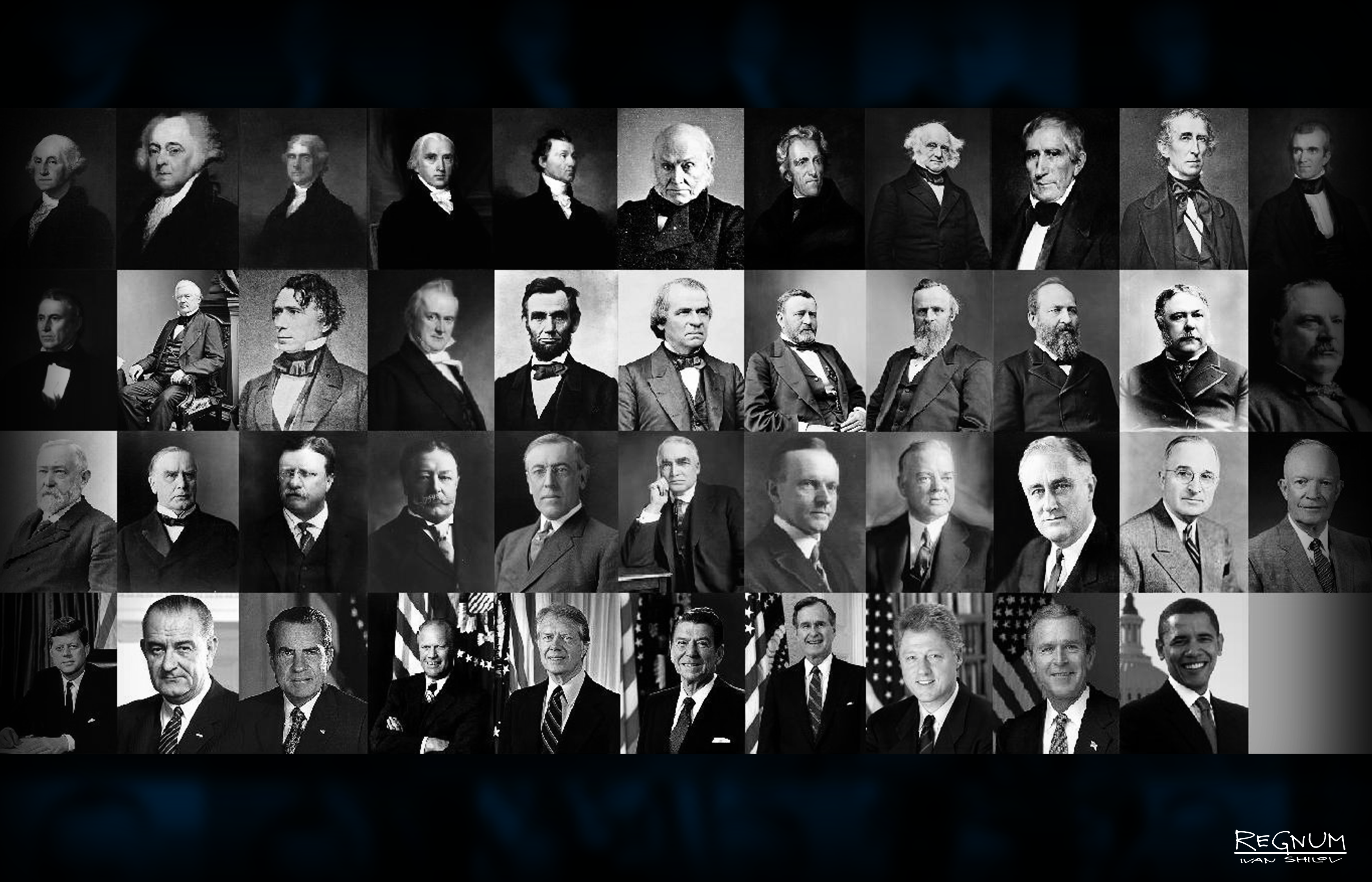 Хронология президентов США. Лидеры россии 20 века