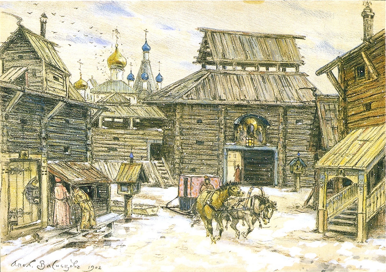 Аполлинарий Васнецов Москва 15 века