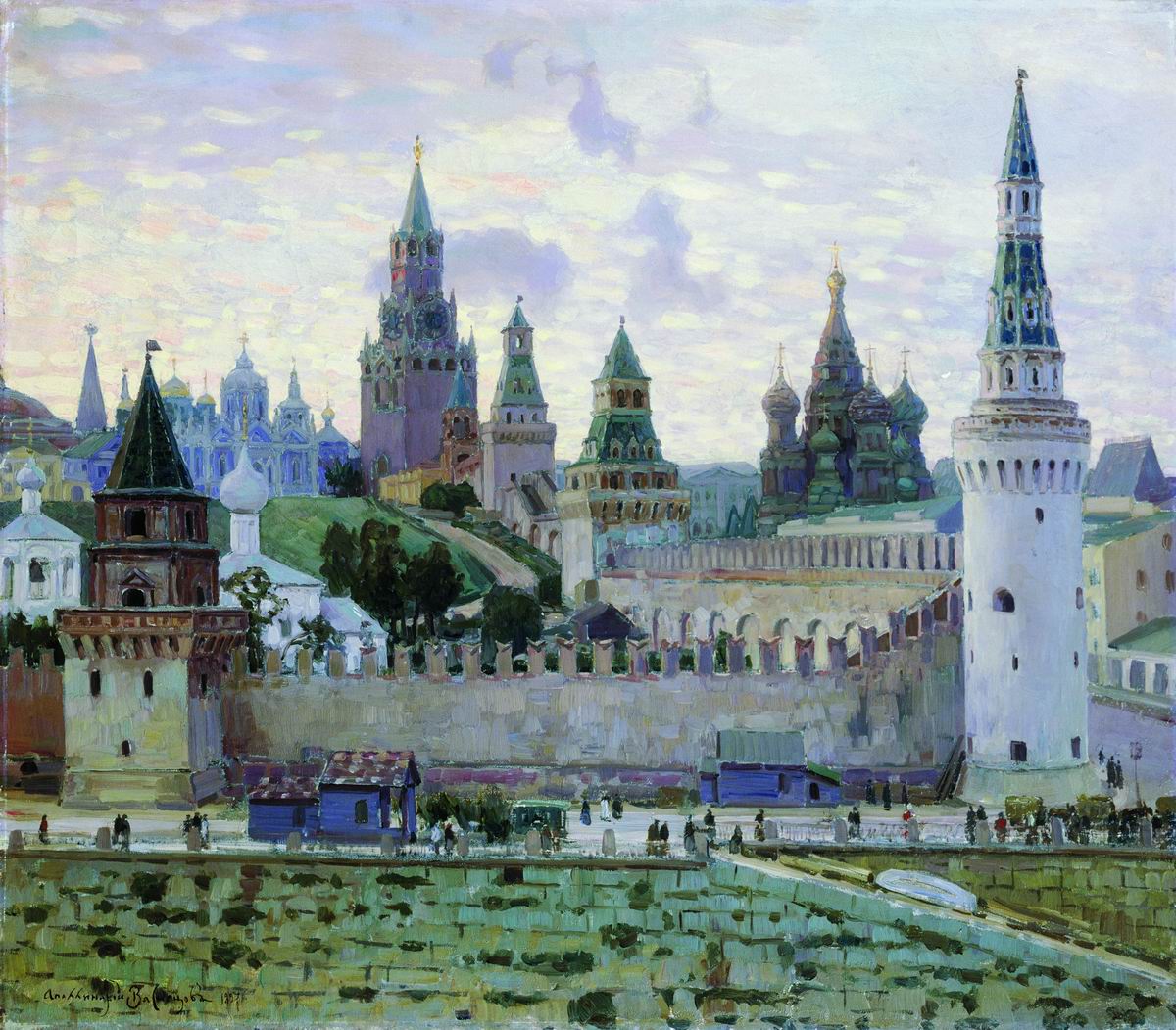 московский кремль раньше