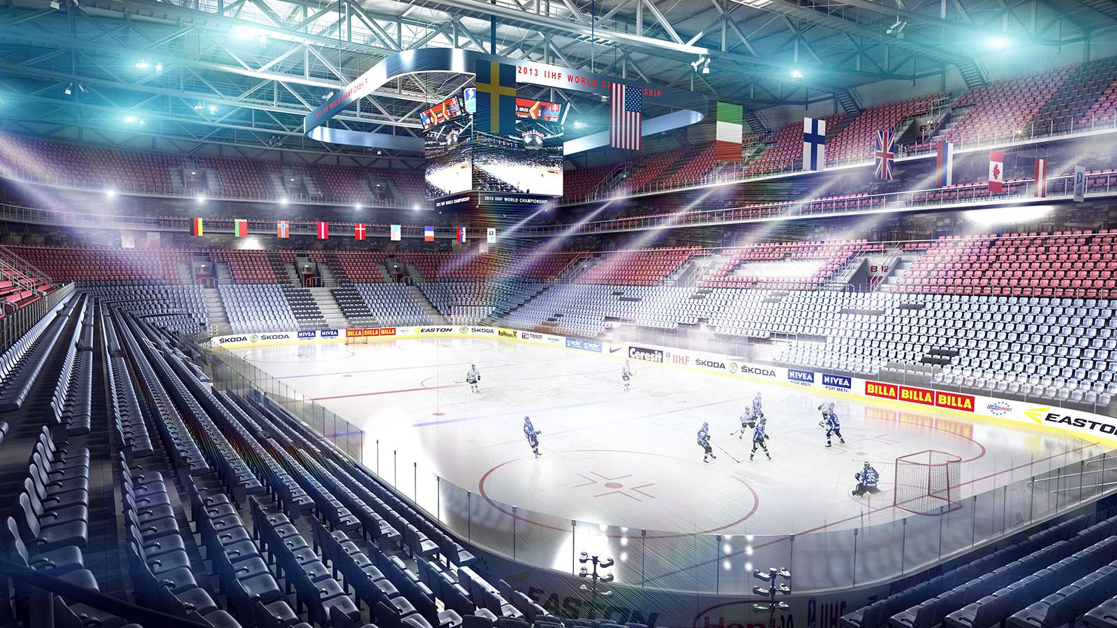 Новый хоккейный стадион