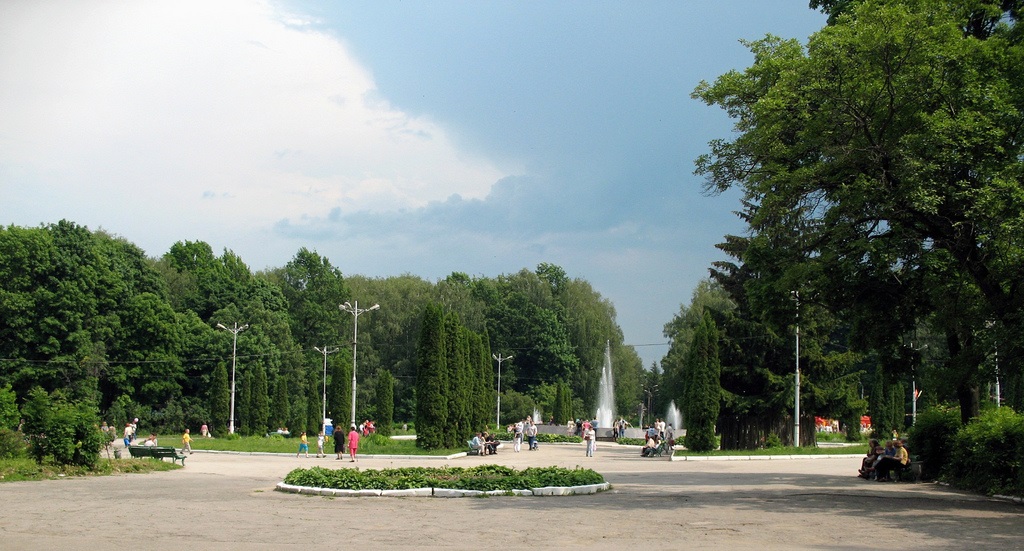 Белоусовский парк в туле фото летом
