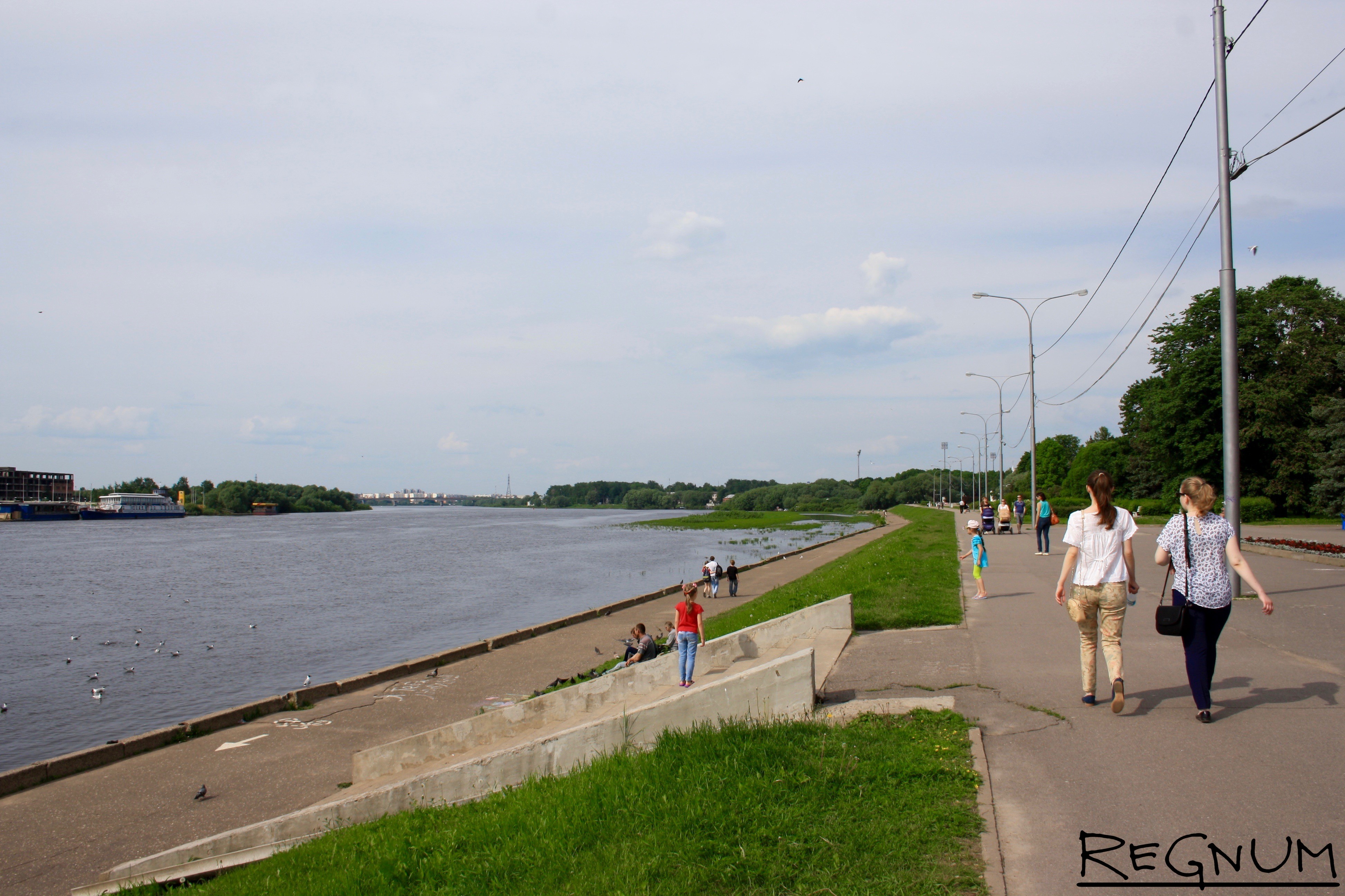 Набережная в великом новгороде фото