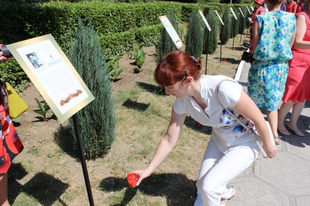 Крым: в парке Ливадийского дворца открыли «Аллею славы» героев-ялтинцев