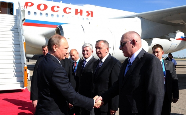 Кремль: Путин прибыл в Ташкент на саммит ШОС
