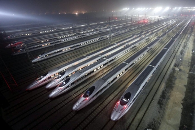 Китайские высокоскоростные поезда