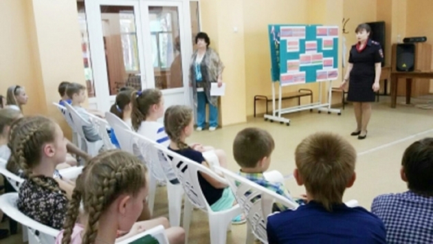 Калужские полицейские посетили детские лагеря в рамках операции «Подросток»