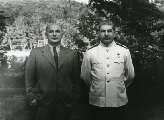 Иосиф Сталин и Лаврентий Берия