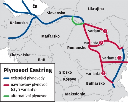 Болгария и Словакия подписали договор об общем газопроводе Eastring