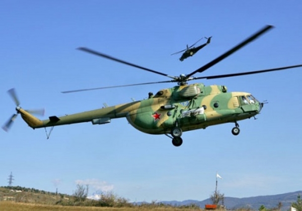 В Сирии с земли сбит российский вертолёт Ми-8