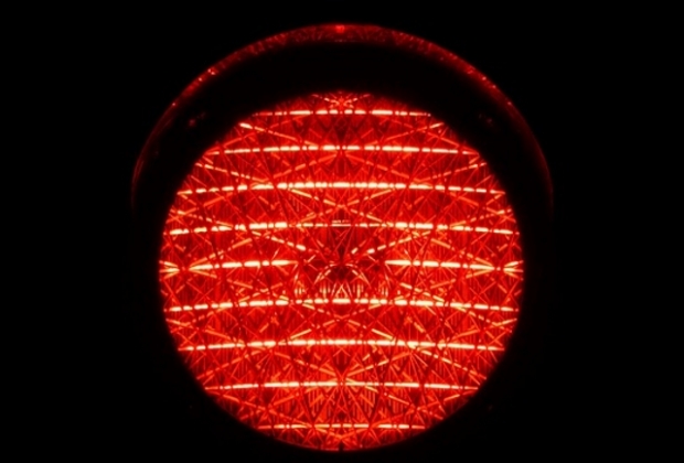 Светофор красный 