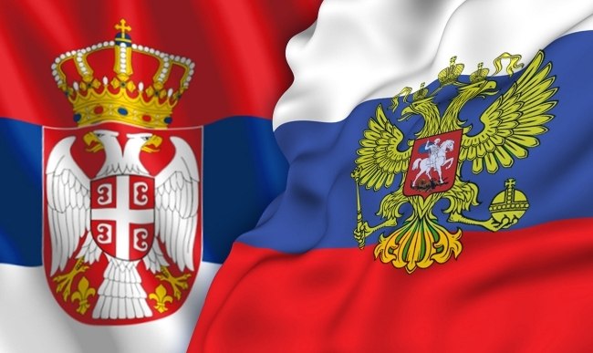 Флаг Сербии И России Фото