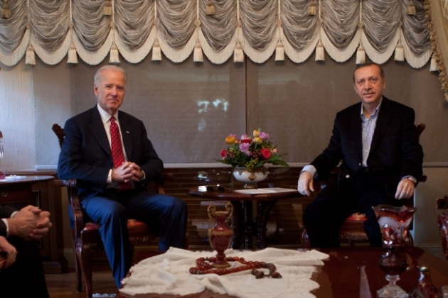 Байден и Эрдоган. 2011