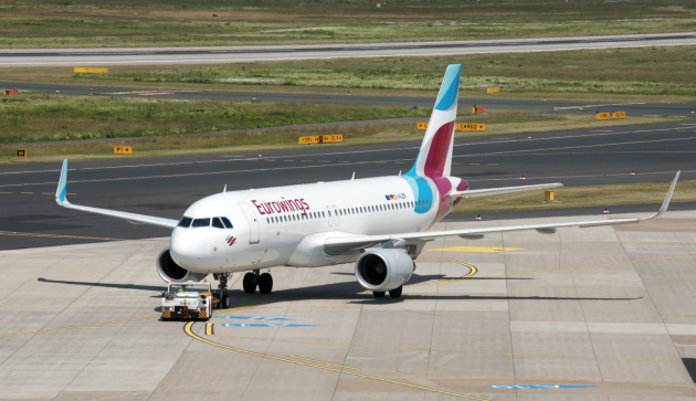 Германский лоукостер Eurowings прекращает летать в Россию — СМИ