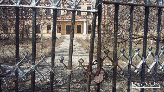 Часть памятника федерального значения находится в заброшенном состоянии
