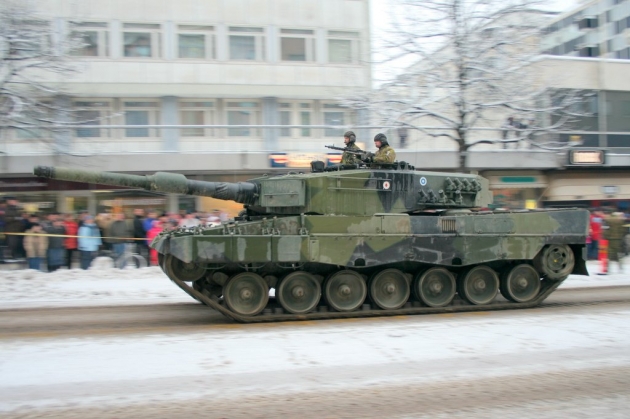 Танк Leopard 2A4 финской армии