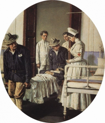 Василий Верещагин. В госпитале. 1901