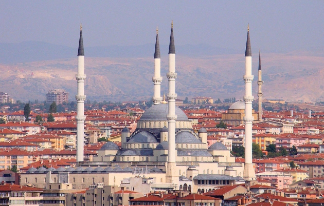 Современная Анкара. Мечеть Коджатепе