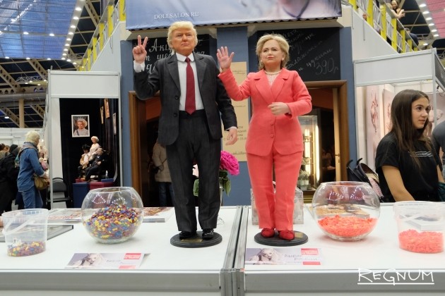 Трамп, Клинтон и Холокост: куклы