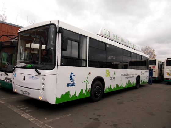 Первый электробус начнет перевозить пассажиров в Петербурге