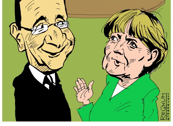 Олланд и Меркель