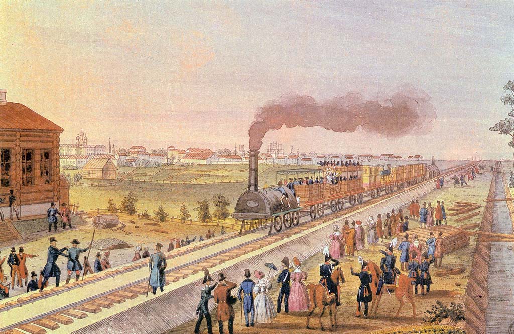 Тюмлинг. Царскосельская железная дорога. 1830