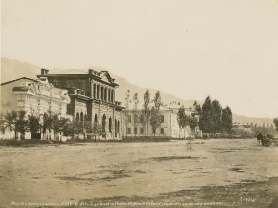 Верный. Архиерейская улица. 1887