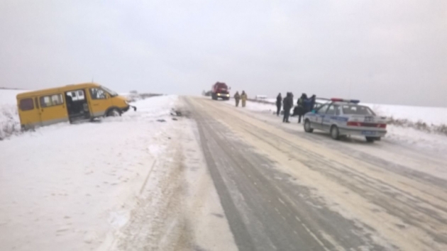 В Свердловской области разбилась пассажирская «Газель»