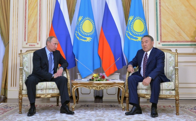 Владимир Путин и Нурсултан Назарбаев провели телефонные переговоры