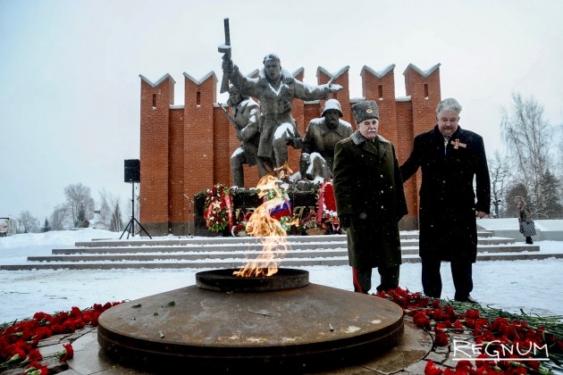 В Москве почтили память воинов, отстоявших город от фашистских оккупантов