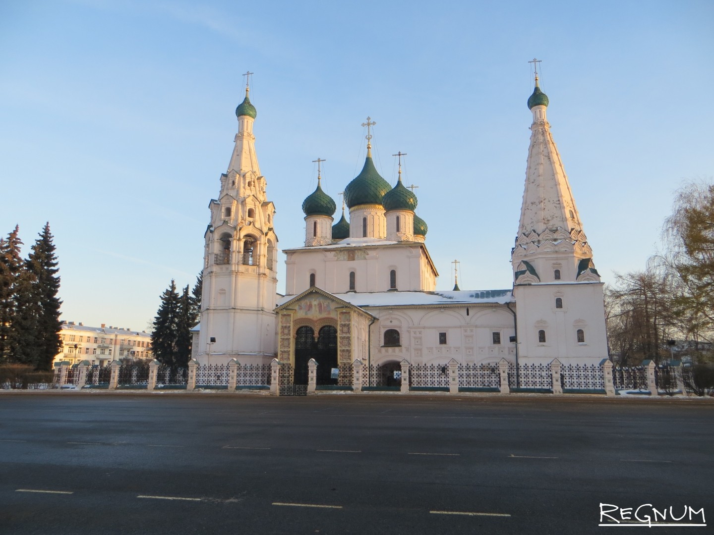 Церковь Ильи пророка на Советской площади Ярославль