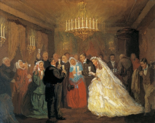 Леонид Соломаткин. Свадьба. 1872