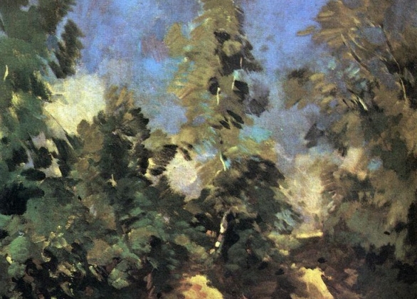 Константин Коровин. Ветер (фрагмент). 1916