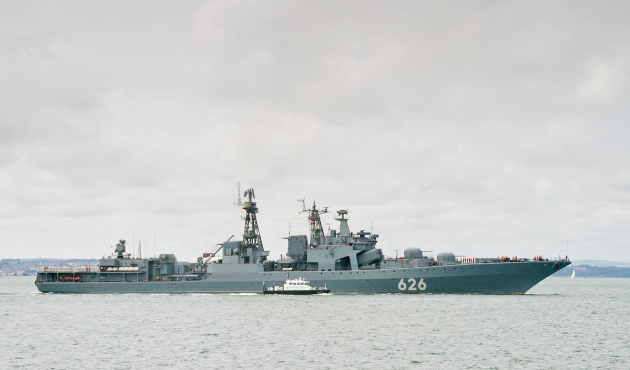 Корабль «Вице-адмирал Кулаков» вернулся из Средиземного моря