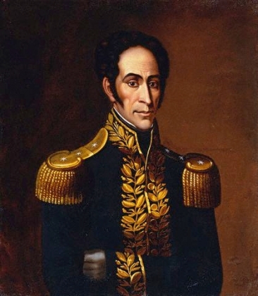 Антонио Сала. Симон Боливар. 1825