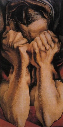Давид Альфаро Сикейрос. Плач. 1939