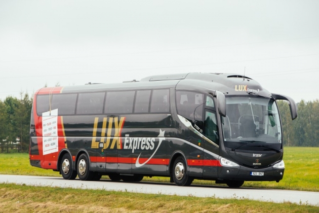 Международный автобус Lux Express