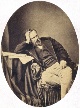 Сергей Левицкий. Александр Герцен. 1861