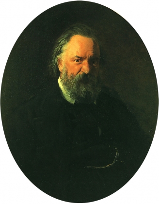 Николай Ге. Портрет писателя А.И. Герцена. До 1894