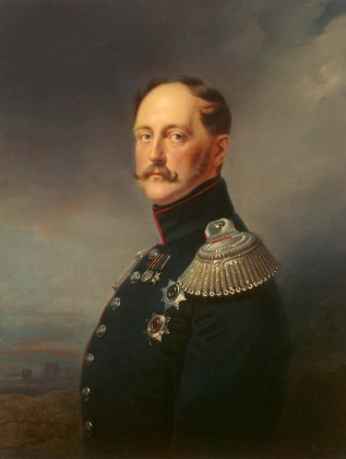 Франц Крюгер. Император Николай I. 1852