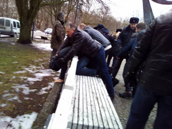 В Калининграде избили пикетчиков, протестовавших против застройки приморья