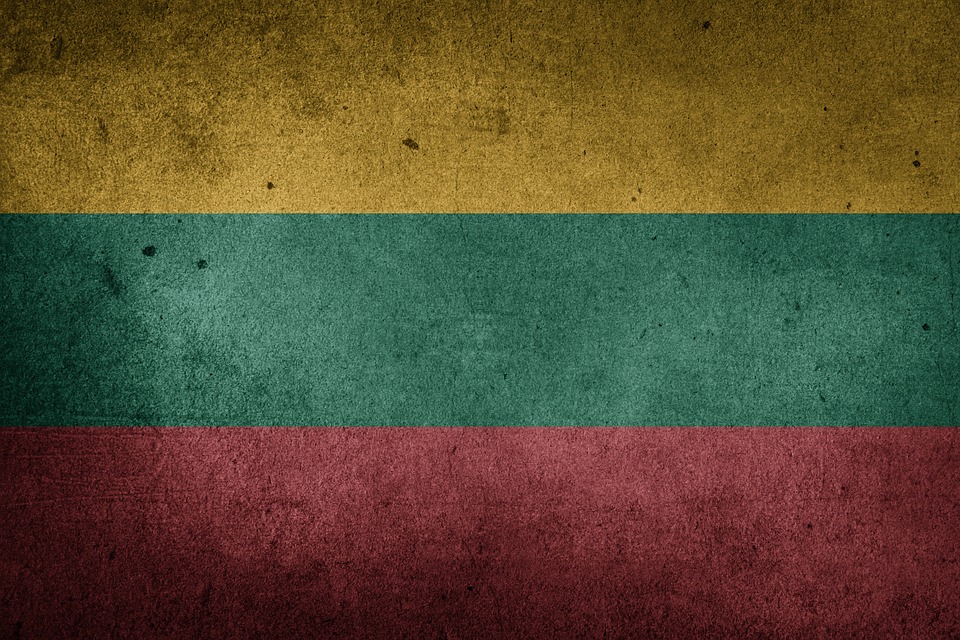 Литовский Флаг Фото
