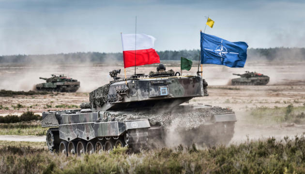 Военные учения НАТО в Польше