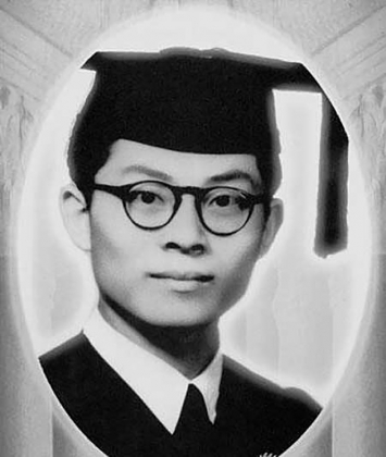 Цзян Цзэминь. Студент. 1947 год
